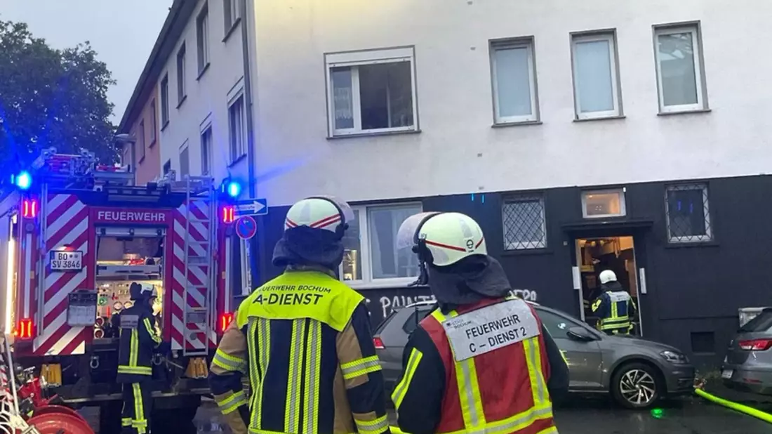 FW-BO: Wohnungsbrand in der Bochumer Innenstadt - Zwei verletzte Personen - Bild: presseportal.de
