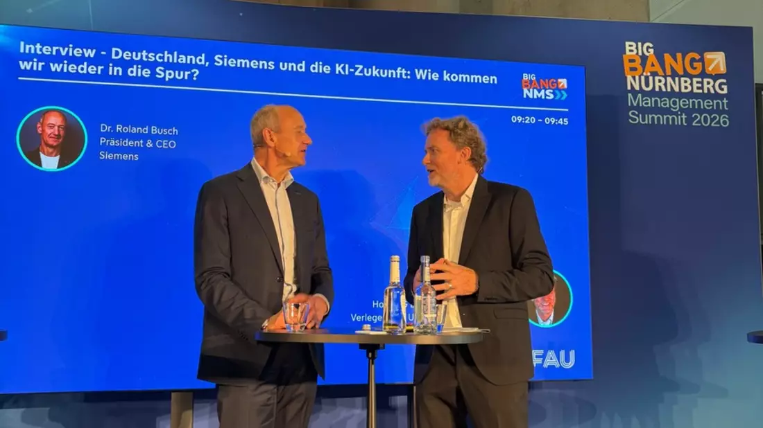 Deutschland verschläft die KI-Revolution - Siemens-Chef Busch schlägt Alarm - Bild: presseportal.de