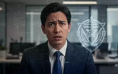 A person looking conflicted, with a subtle overlay of abstract digital code, representing ethical dilemmas in tech and defense. - Foto: über boerse-global.de