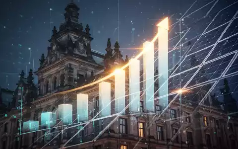 Grafische Darstellung von finanziellem Wachstum und Steuereinsparungen, mit Elementen wie Solarmodulen und einem historischen Gebäude. - Foto: über boerse-global.de