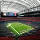 Die Hitze ist in Houston kein Problem, das Stadion hat ein Dach. (Archivbild)   - Bild: Tyler Kaufman/AP/dpa