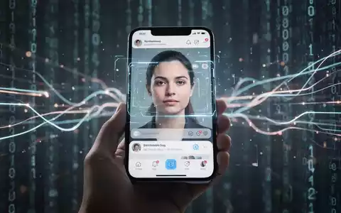 A hand holding a smartphone displaying a screen recording with a small, floating video of a person's face in the corner. - Foto: über boerse-global.de