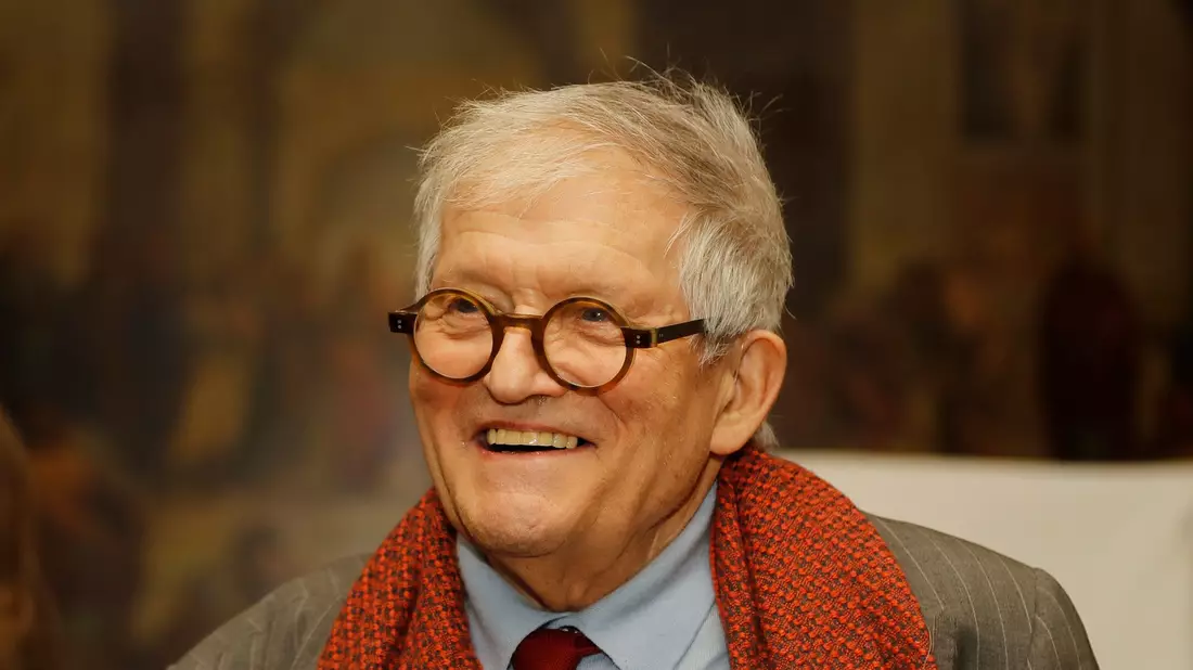 Hockney wurde 88 Jahre alt. - Bild: Frank Augstein/AP/dpa