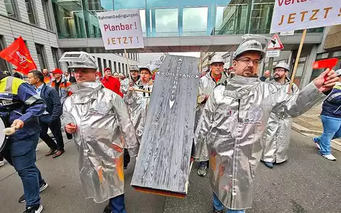 Stahldemo der IG Metall am 12.06.2026 - Foto: via dts Nachrichtenagentur