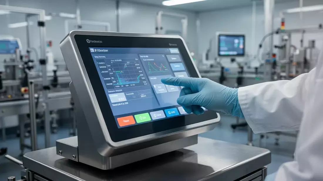 Ergonomische Industrie-Waagen: Touchscreens und Hygiene im Fokus