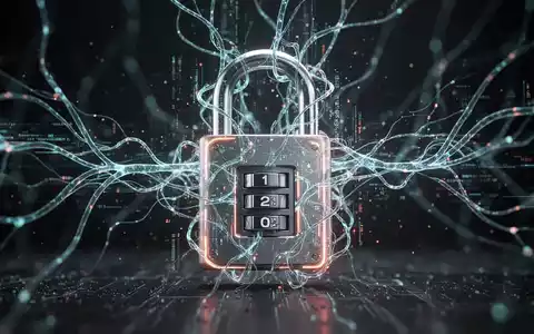 A digital padlock intertwined with a neural network, symbolizing data privacy and AI regulation. - Foto: über boerse-global.de