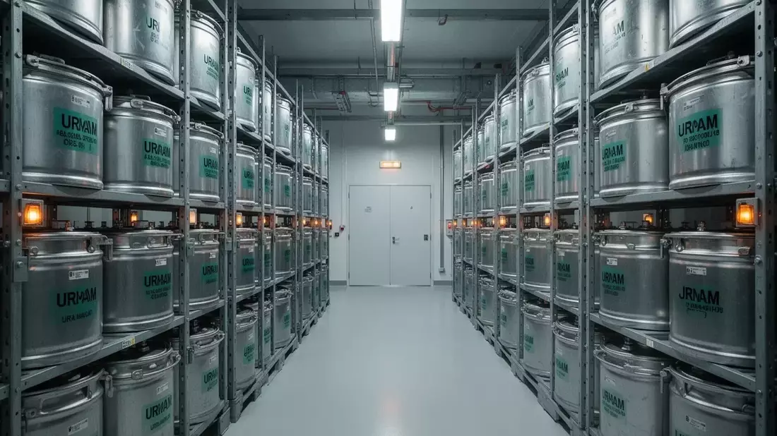 Uranium Energy reporta ingresos cero; acciones caen 23% por esperar precios más altos