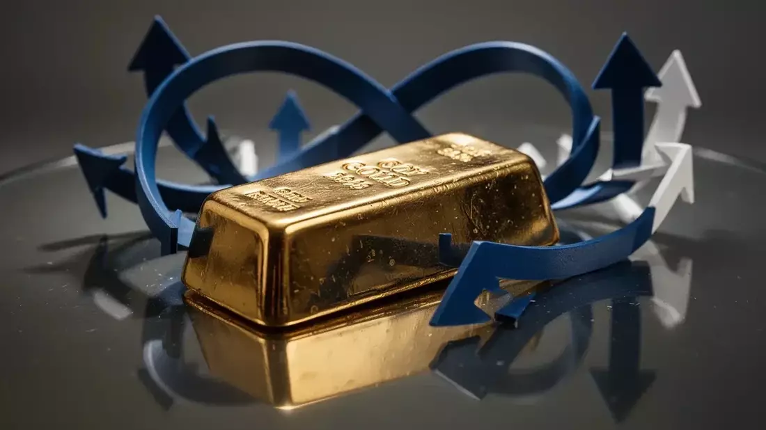 Gold Bounces After Iran Strike Canceled, but Rate Fears Loom