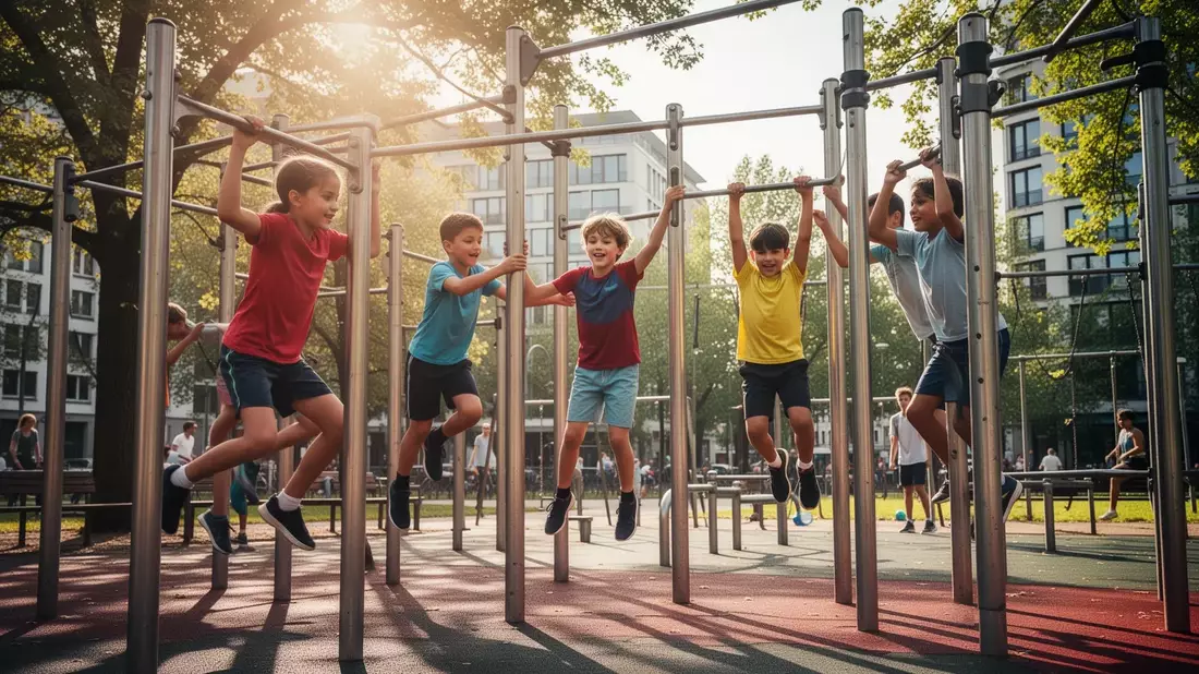 Frankfurt fördert Kinderfitness mit Hood-Training und Schulaktionen