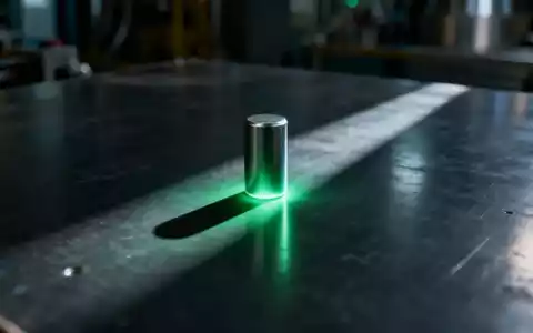 Ein einzelnes, leuchtendes Uranbrennstoffpellet auf einer dunklen Oberfläche, das potenzielle Energie symbolisiert. - Foto: über boerse-global.de