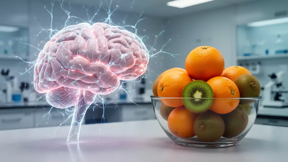 Vitamin-C-Spiegel: Studie zeigt Schutz für die Gehirnstruktur im Alter