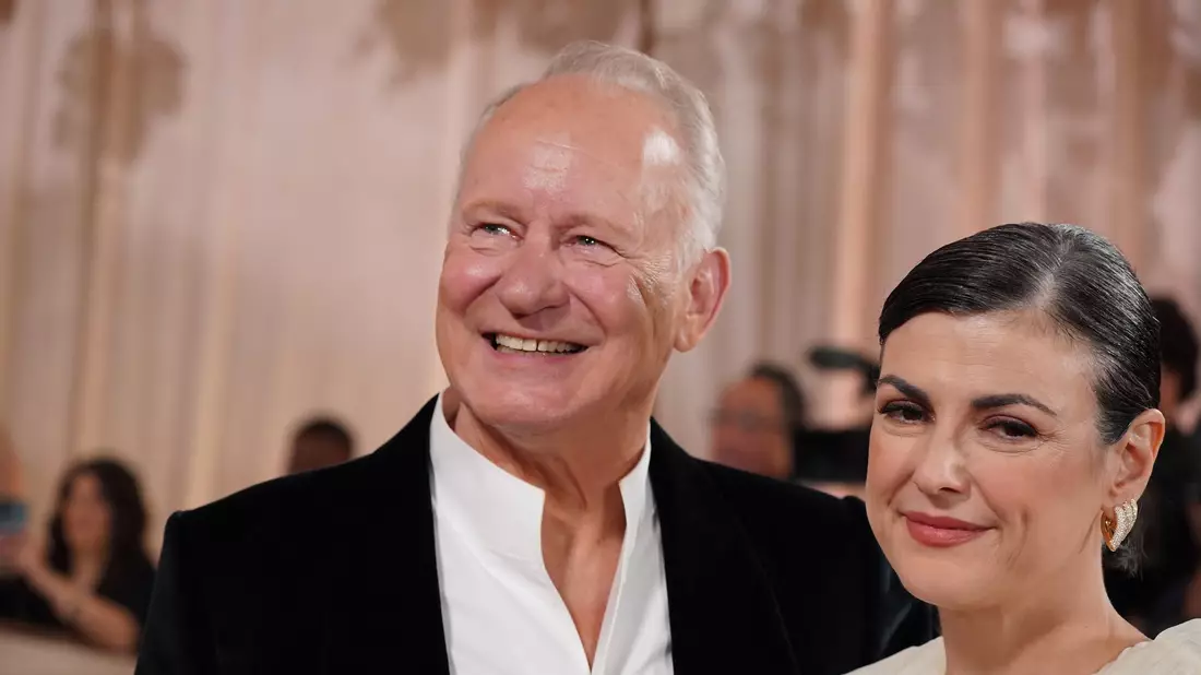 Mit der US-Amerikanerin Megan Everett hat Skarsgård zwei Kinder. Dazu kommen sechs mit seiner ersten Frau. (Archivbild) - Bild: Jordan Strauss/Invision/AP/dpa
