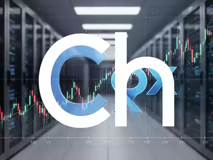 Zwei sich überlappende Firmenlogos, die Charter Communications und Cox darstellen, vor einem Hintergrund aus Finanzdaten und Servern. - Foto: über boerse-global.de