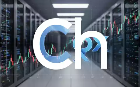 Zwei sich überlappende Firmenlogos, die Charter Communications und Cox darstellen, vor einem Hintergrund aus Finanzdaten und Servern. - Foto: über boerse-global.de