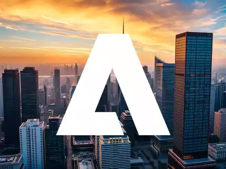 Panoramablick auf Finanzviertel bei Sonnenuntergang - Foto: über boerse-global.de
