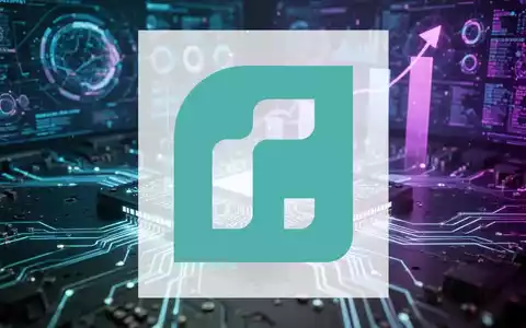Ein futuristischer Quantencomputing-Chip mit leuchtenden Schaltkreisen und einer abstrakten Datenvisualisierung im Hintergrund. - Foto: über boerse-global.de