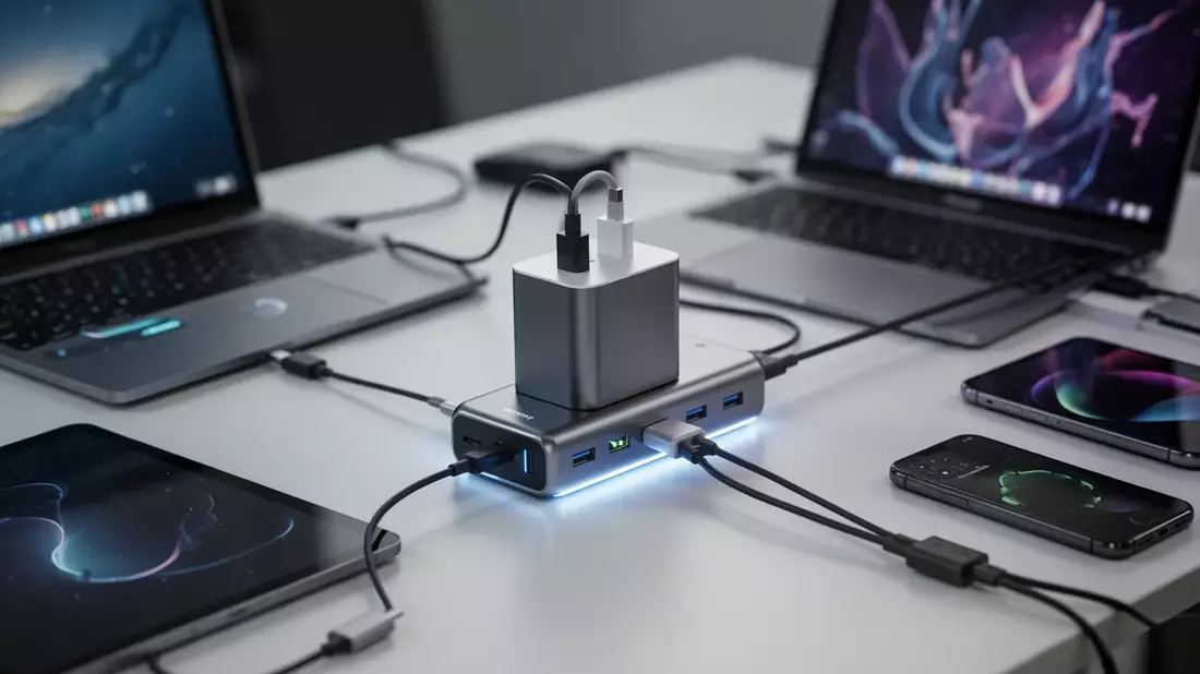 Buffalo: Neue USB-C-Ladegeräte mit 240 Watt und PWRArrange
