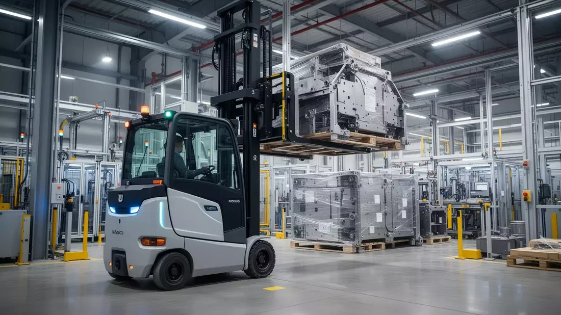 Intralogistik-Trends: Autonome Stapler und grüner Stahl 2026