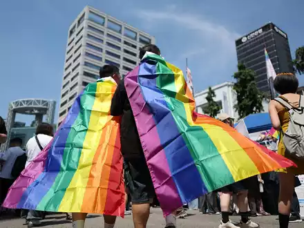 Beim Seoul Queer Culture Festival feiern mehr als 10.000 Teilnehmer gesellschaftliche Vielfalt. - Foto: -/YNA/dpa