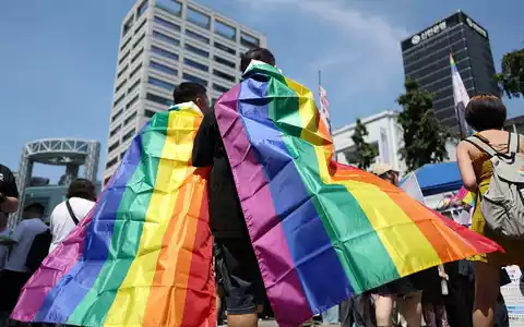 Beim Seoul Queer Culture Festival feiern mehr als 10.000 Teilnehmer gesellschaftliche Vielfalt.  - Foto: -/YNA/dpa