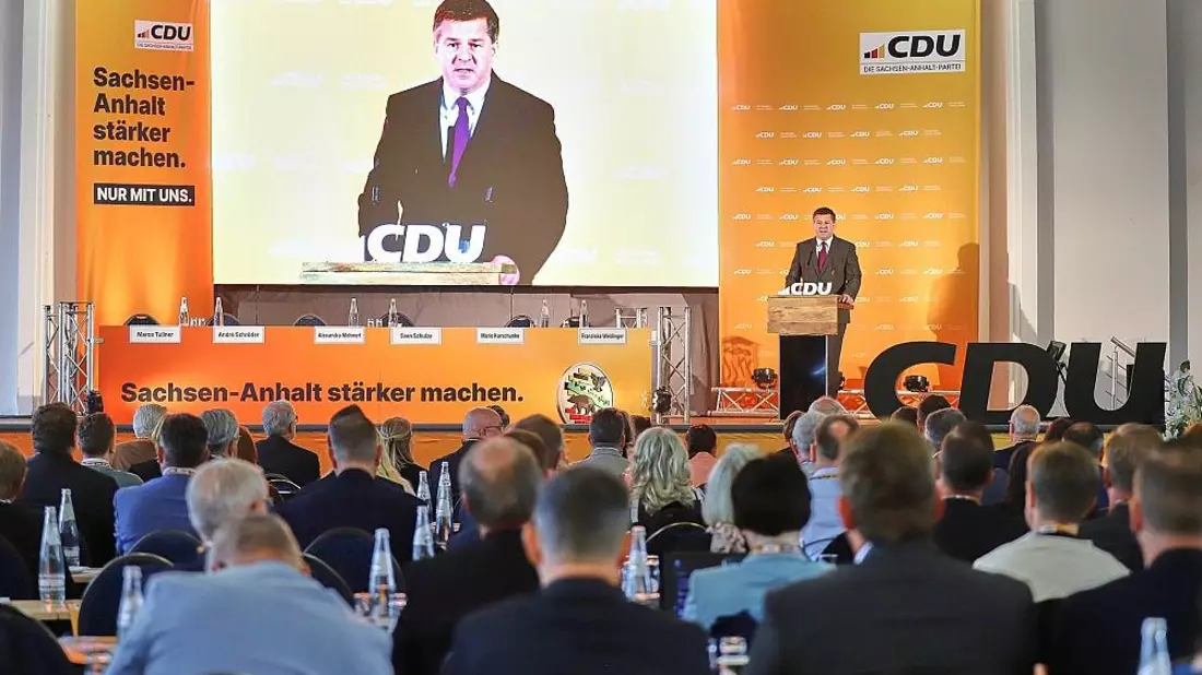 CDU Sachsen-Anhalt läutet auf Parteitag heiße Wahlkampfphase ein