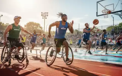 Athleten mit intellektuellen Behinderungen nehmen freudig an verschiedenen Sportarten bei den Special Olympics teil. - Foto: über boerse-global.de
