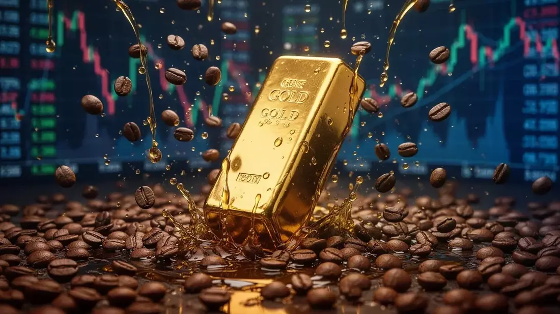 Oro: demanda récord pero precio cae por tipos de interés al alza