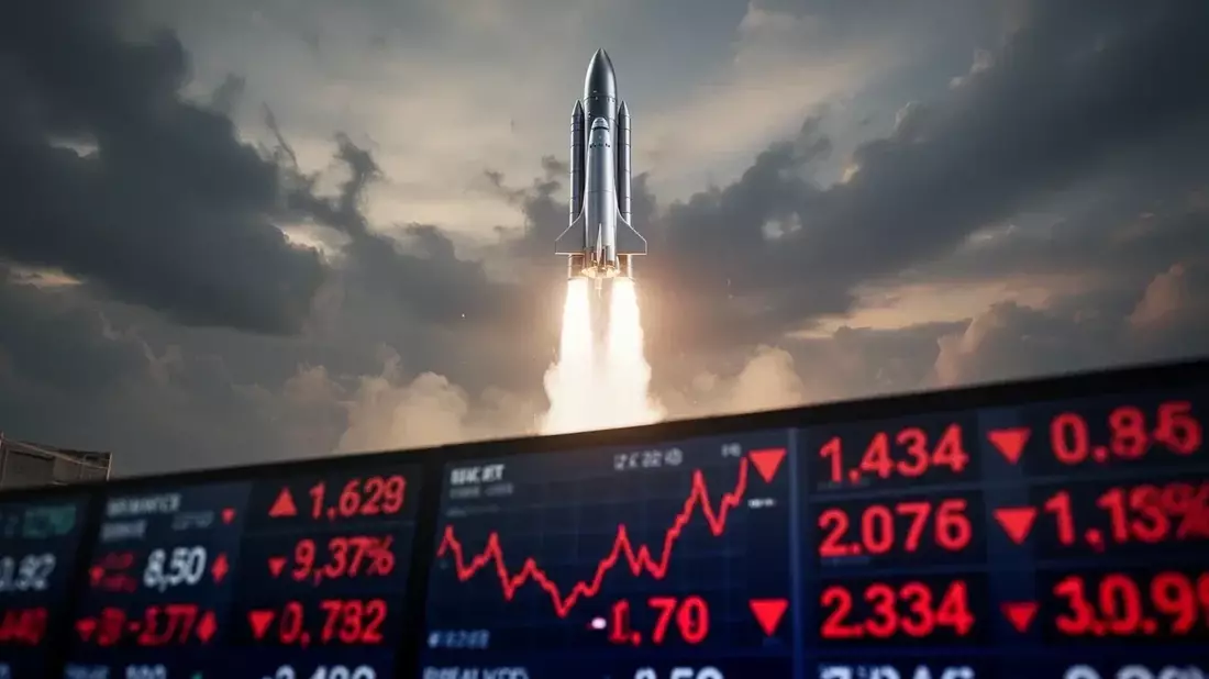 Rocket Lab cae un 11% pese a entrar en Nasdaq-100: el efecto SpaceX