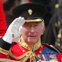 Die Geburtstagsparade findet jedes Jahr zu Ehren des britischen Monarchen statt. - Foto: Kirsty Wigglesworth/AP/dpa