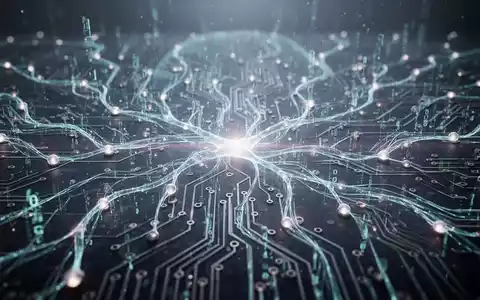 An abstract depiction of a glowing neural network with data streams, symbolizing AI optimization and enhanced performance. - Foto: über boerse-global.de
