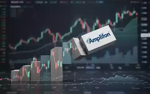 Ein stilisierter Block, der einen Aktienindex darstellt, mit einem leicht abgetrennten Block, der Amplifon symbolisiert. - Foto: über boerse-global.de