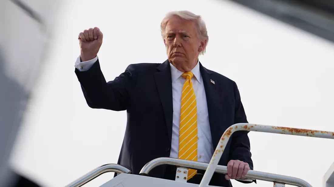 Nach Angaben des US-Präsidenten gibt es einen Durchbruch in den Verhandlungen zwischen Washington und Teheran. (Archivbild) - Bild: Matt Rourke/AP/dpa