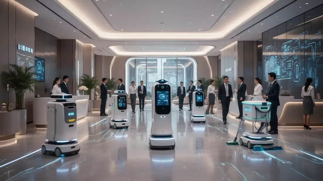 Weltweit erstes Roboter-Hotel entsteht auf Brückeninsel in Shenzhen