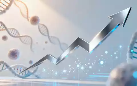 Abstrakte Darstellung von Wachstum und Innovation im Gesundheitswesen mit einer aufsteigenden Linie. - Foto: über boerse-global.de