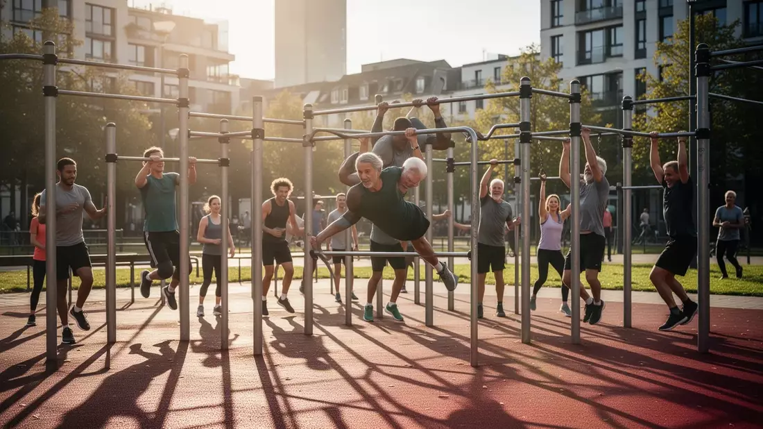 Calisthenics-Boom in Wiesbaden: Kostenloses Outdoor-Training für alle