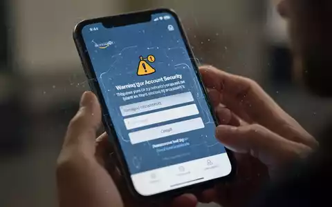 A close-up of a smartphone displaying a fake Amazon login page, symbolizing account takeover scams and online fraud. - Foto: über boerse-global.de