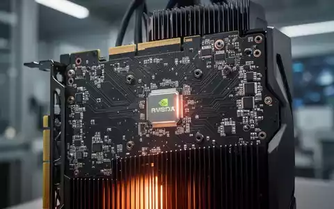 Close-up of an Nvidia RTX 30 series graphics card, showcasing its detailed components and cooling system. - Foto: über boerse-global.de