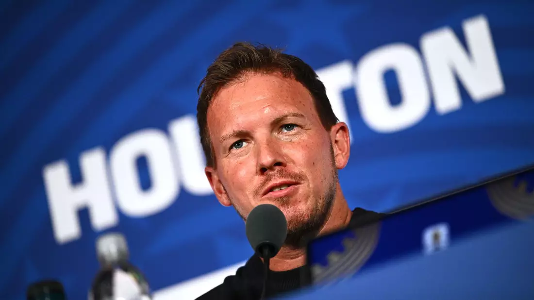 Der WM-Auftakt gegen Curaçao ist für Julian Nagelsmann angesichts der klaren Rollenverteilung wie ein DFB-Pokalspiel. - Bild: Tom Weller/dpa