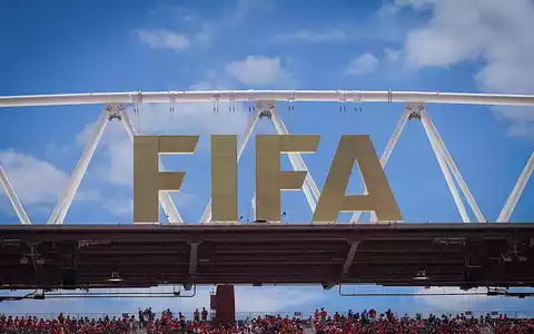 Fifa-Logo bei der Fußball-WM 2026 (Archiv) - Foto: Pressefoto Ulmer/Markus Ulmer via dts Nachrichtenagentur