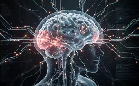 Abstrakte Darstellung von Gehirnschaltkreisen und neuronalen Pfaden, die Forschung zu chronischen Schmerzen symbolisieren. - Foto: über boerse-global.de
