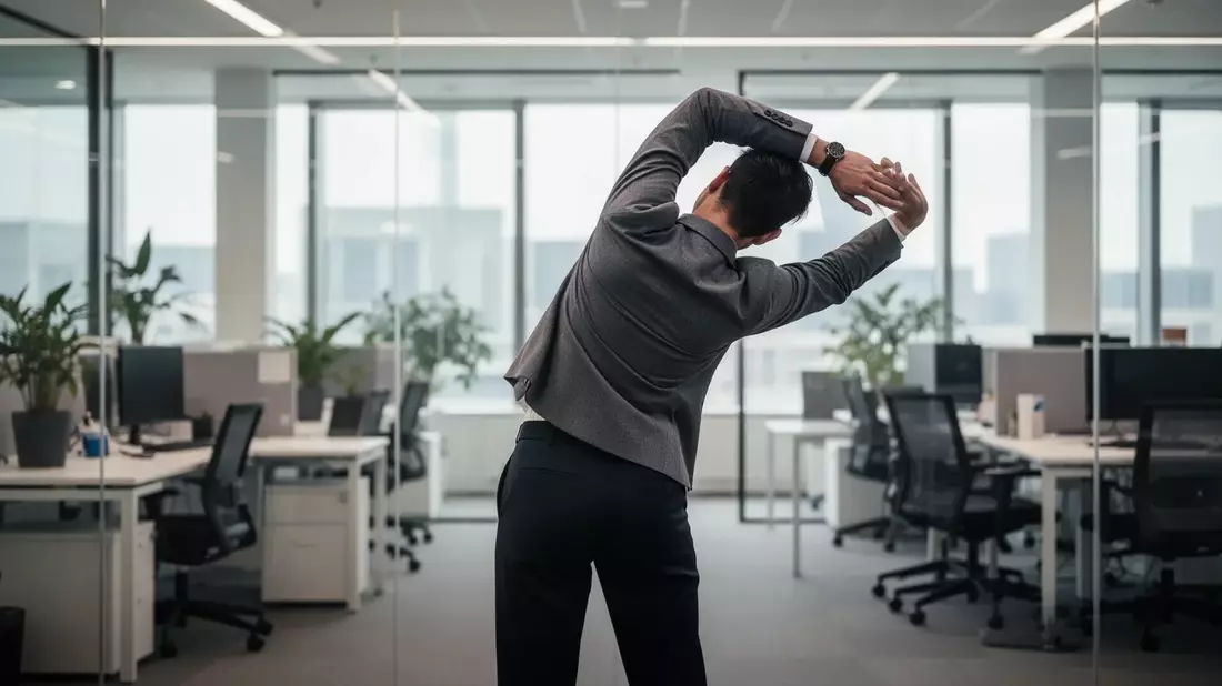 Rückenschmerzen im Büro: Einfache Übungen als Soforthilfe