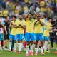 Startete mit einem Remis ins Turnier: Rekordweltmeister Brasilien. - Bild: Frank Franklin II/AP/dpa