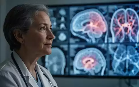 Eine Person mit nachdenklichem Ausdruck, im Hintergrund verschwommen medizinische Forschung und neurologische Bilder, die kognitive Funktion symbolisieren. - Foto: über boerse-global.de