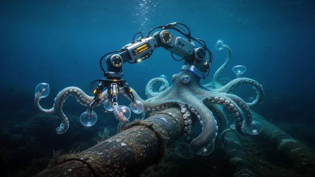 Oktopus-Roboterarm: Neue Ära für Unterwasserinspektionen