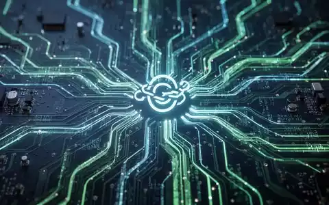 A stylized circuit board with glowing data streams, symbolizing data management, system diagnostics, and data recovery. - Foto: über boerse-global.de