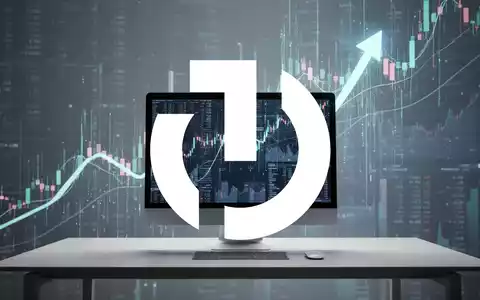 Eine aufsteigende Börsenkurve auf einem Bildschirm, umgeben von verschwommenen digitalen Daten, symbolisiert positive Finanzempfehlungen. - Foto: über boerse-global.de