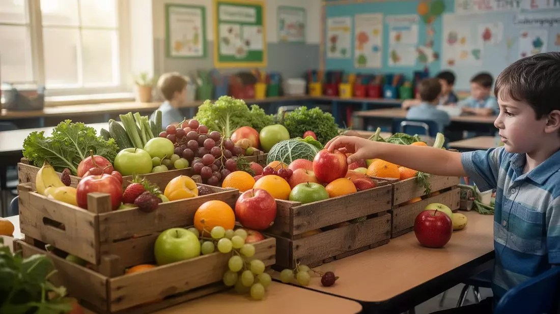 Europas Schulen setzen auf Bio-Verpflegung und Schulgärten