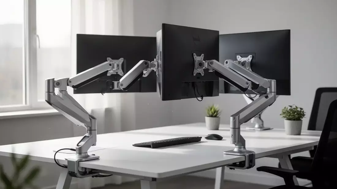 Flexible Monitorarme: Der neue Standard für ergonomische Büros