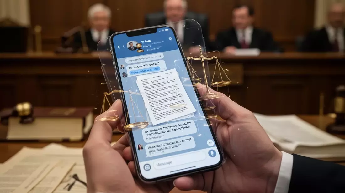 WhatsApp-Chats als Beweismittel: Justiz setzt auf Messenger