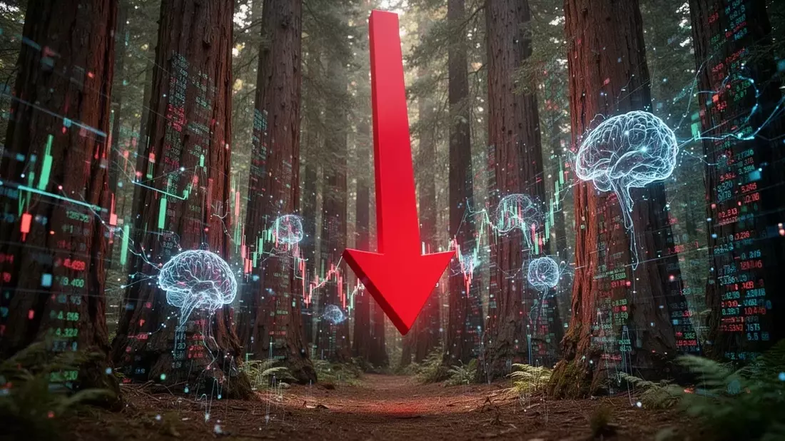 Redwood AI: fragilidad bursátil sin noticias reales y alta volatilidad